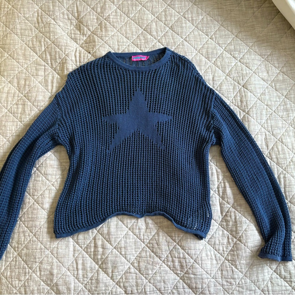 Edikted star knit sweater
